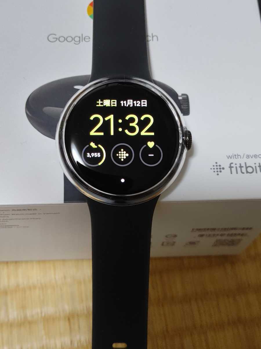 お買得1円スタート】中古美品 Google Pixel Watch マットブラック  