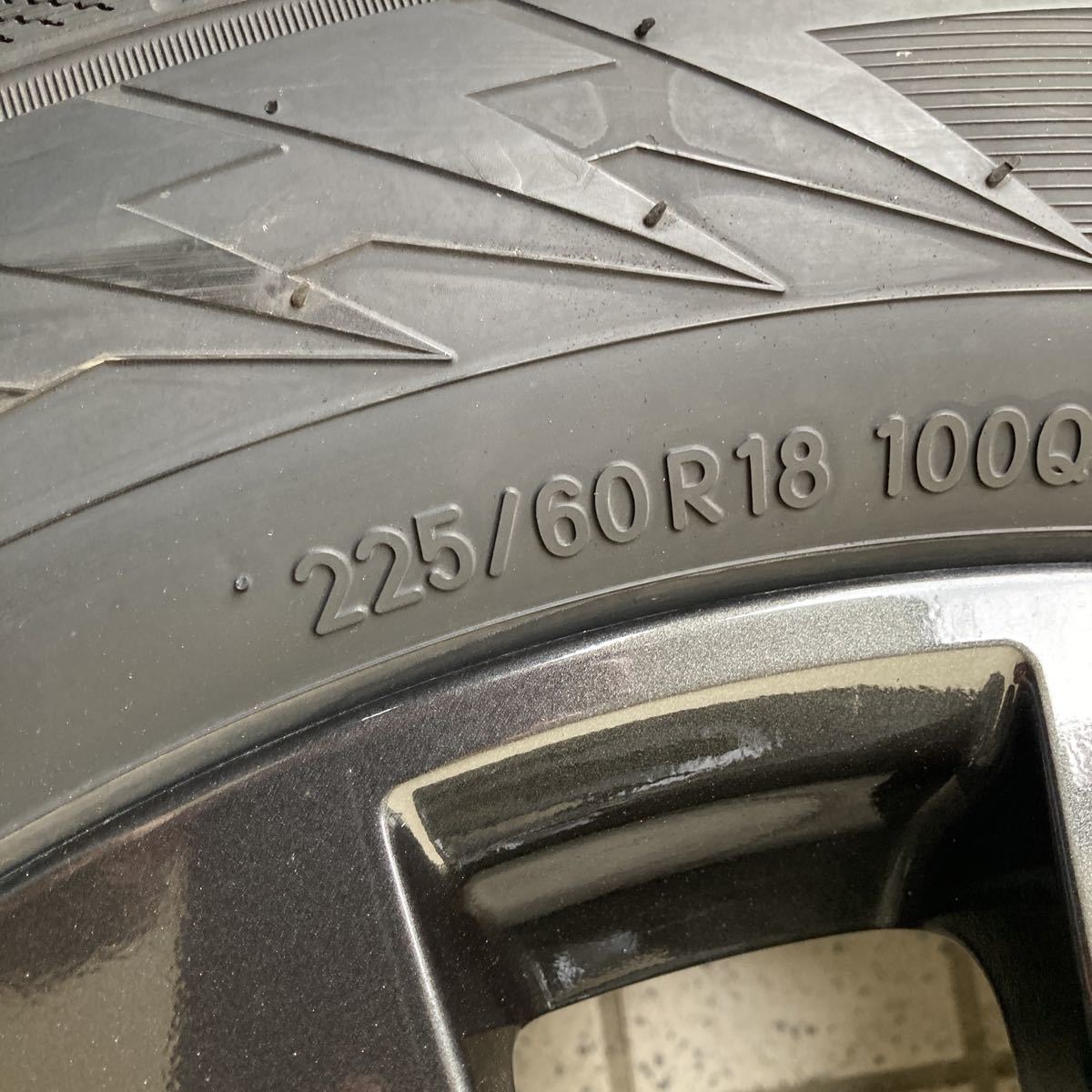 スバル アウトバック BS9 純正 ホイール スタッドレス 225/60R18 TOYO