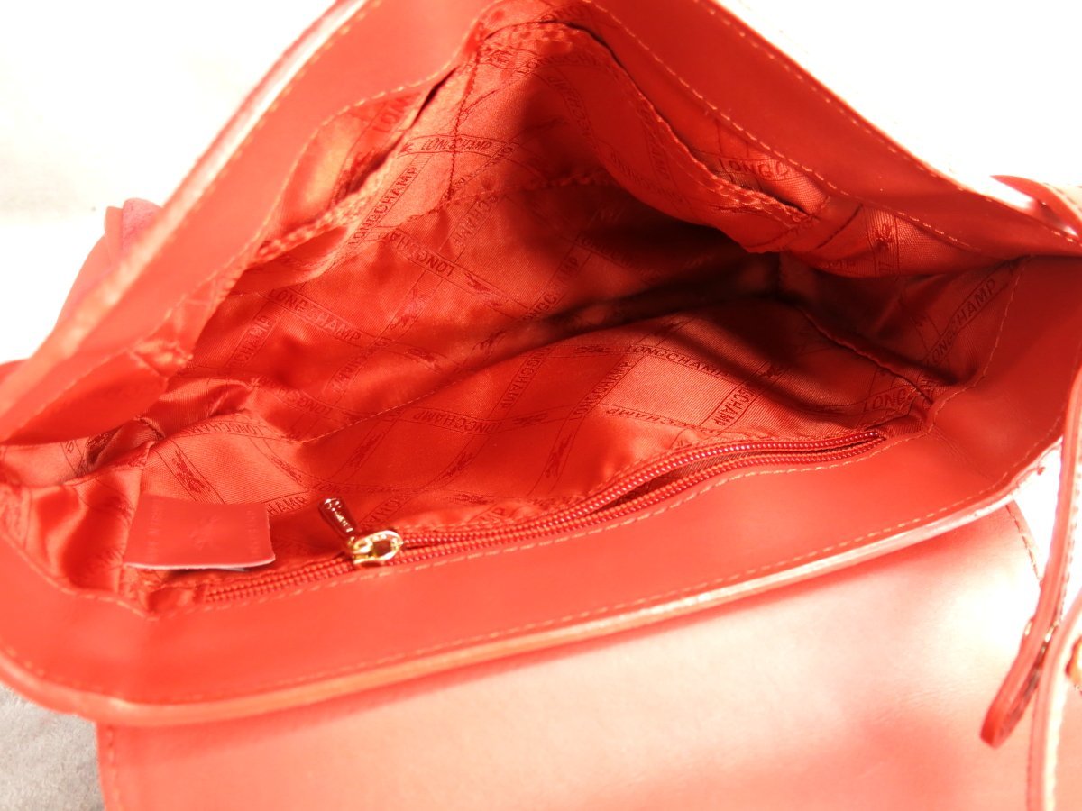○超美品○Longchamp ロンシャン○ペネロペ○スエード カーフ レザー 