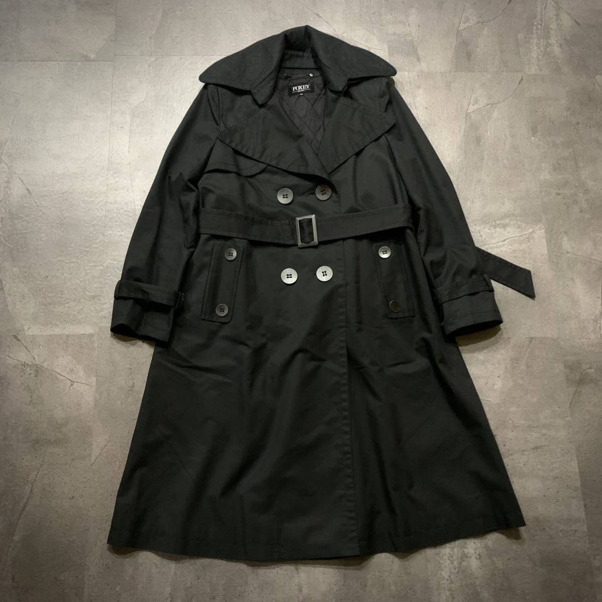 最安値，低価 OO / 高級エレガント服 日本製 'FOXEY BOUTIQUE フォクシー' 中綿ライナー付属 トレンチコート SIZE:40 レディース アウター 婦人服(コート)｜売買されたオークション情報、yahooの商品情報を 女性用