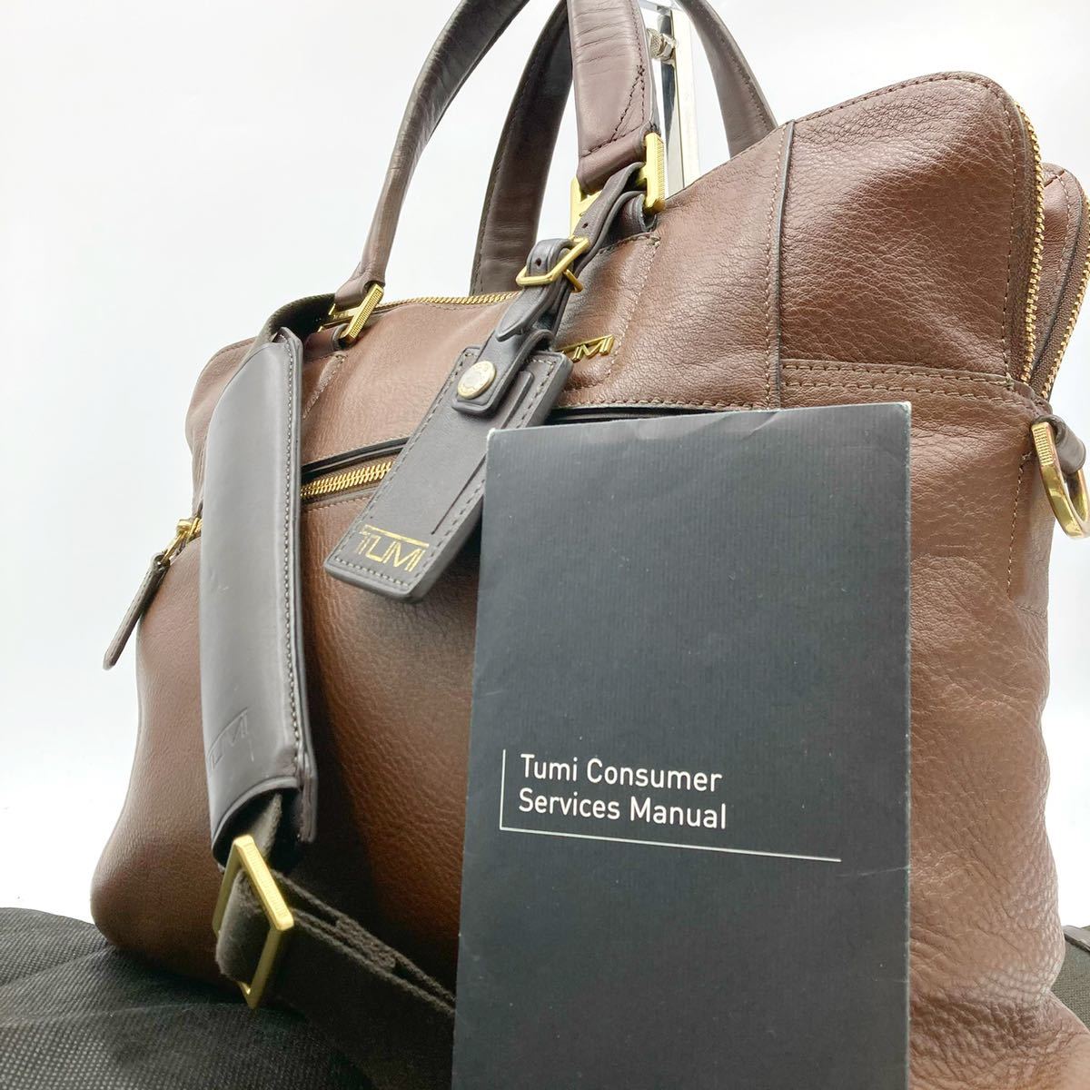 1円 □美品□ TUMI トゥミ 2way ビジネスバッグ ブリーフケース BEACON