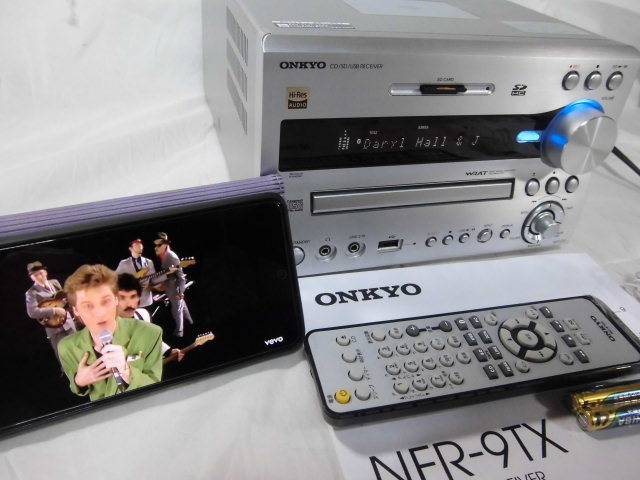 〓 NFR-9TX ONKYO 最上位機種 リモコン他付属品あり。☆整備済み☆超美