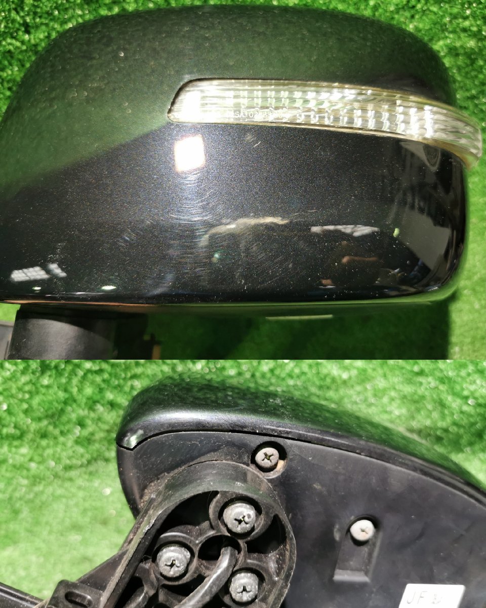 左 MH23S ウインカー付 ドアミラー ワゴンR ☆ワゴンR ワゴンＲ 左ドアミラーウインカー付き スティングレー☆ DBA-MH23S LED 0 サイドミラー ワゴンRスティングレー スズキ MH23SワゴンR純正左側ウインカー付きドアミラー中古良品