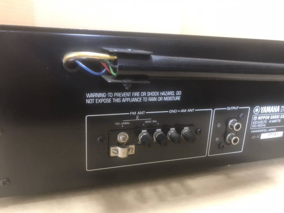 ヤマハAM.FMチューナー CT-V1 - 『美品』YAMAHA CT-1000 FM⁄AM