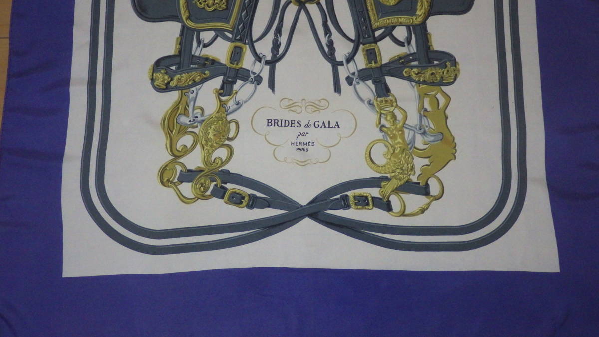 ◇HERMES/エルメス/スカーフ カレ90/BRIDES de GALA/シルク/大判