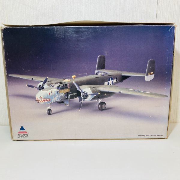 【送2L】1円～未組立 アキュレイトミニチュア ACCURATE MINIATURES B-25C/D ミッチェル 1/48 Mitchell ジャンク_2