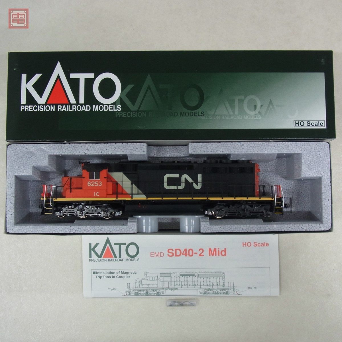 超激得，定番 カトー 37-6603 EMD SD40-2 Mid Canadian National HOゲージ 鉄道模型 カナディアン ナショナル鉄道 KATO 20(外国車輌)｜売買されたオークション情報、yahooの商品情報をアーカイブ公開 - オークファン 外国車輌