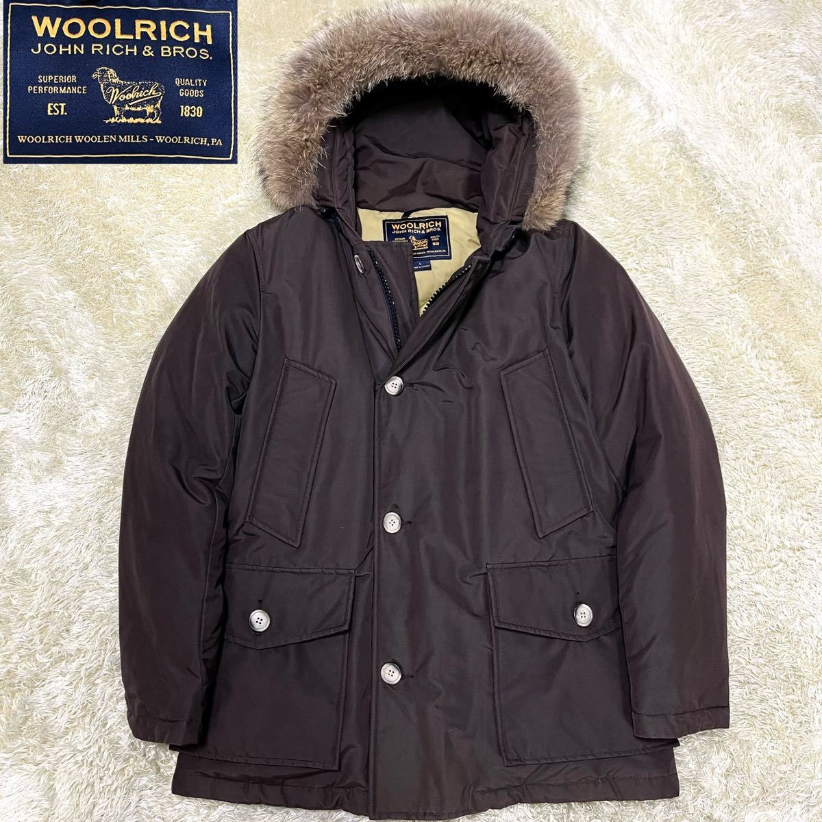 1円【極美品】WOOLRICH ウールリッチ アークティックパーカー ダウン 