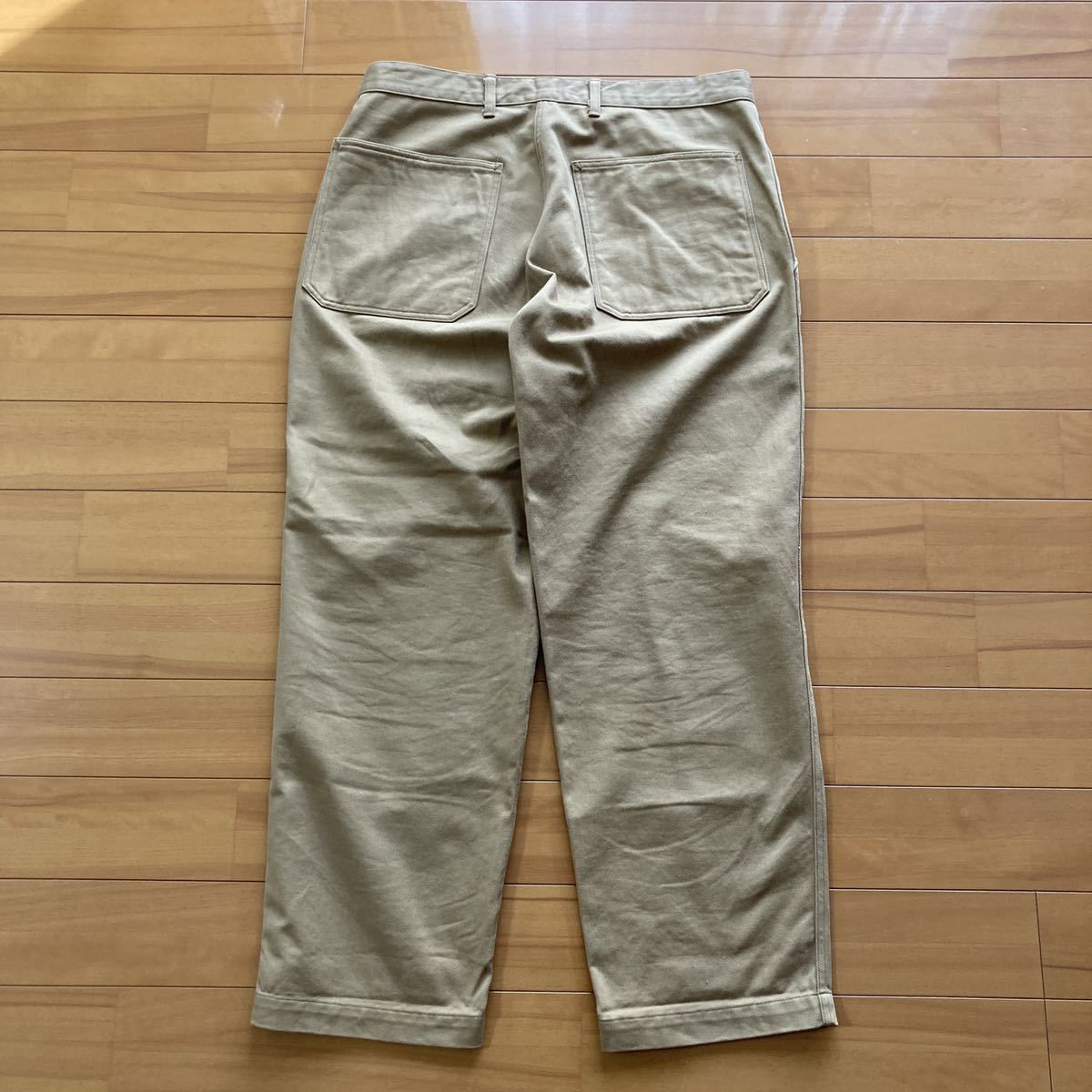 BONCOURA イングリッシュツイルワークパンツ 34 デニム ボンクラ
