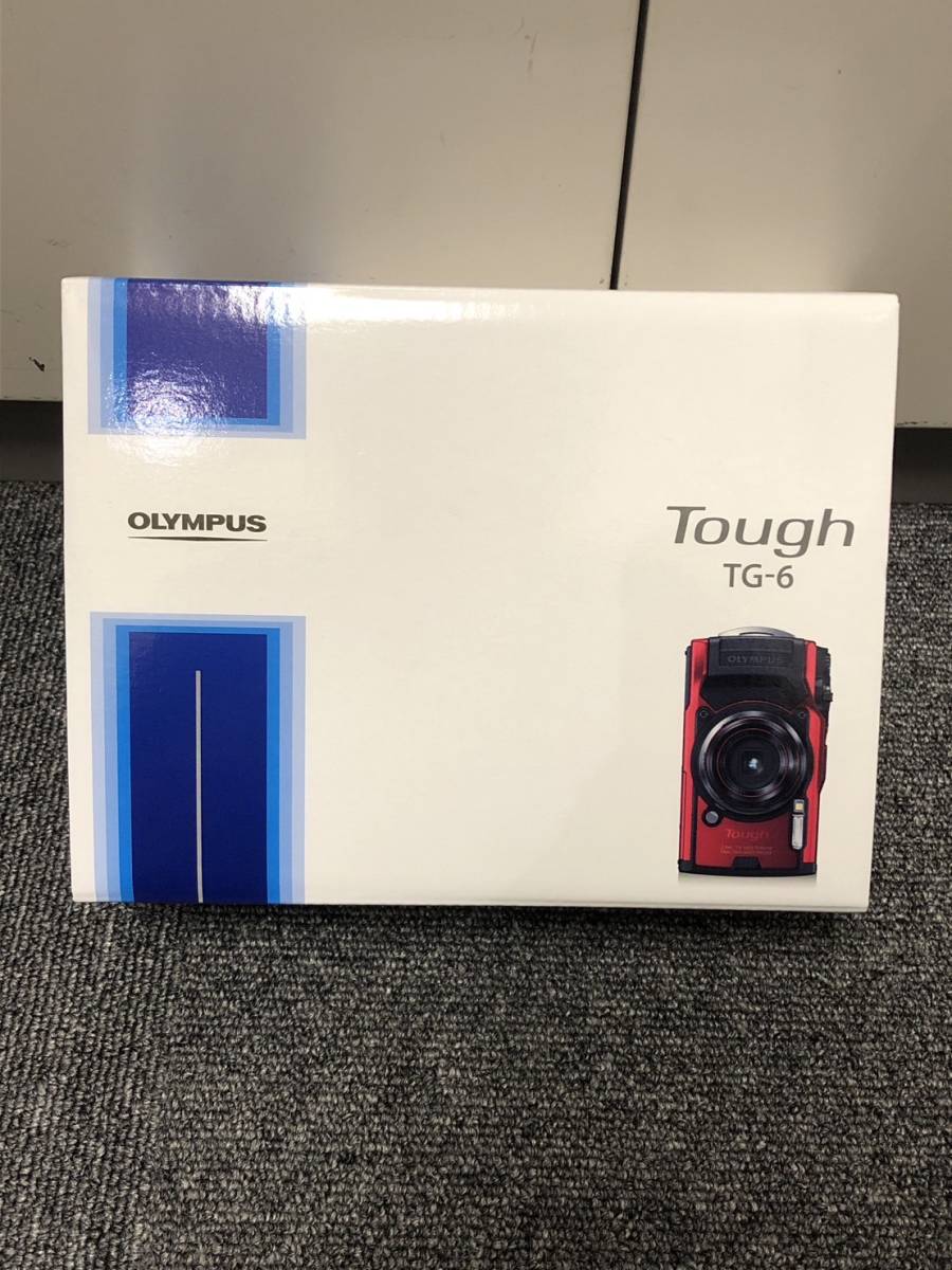 B-9179 1円〜 OLYMPUS TOUGH TG-6 レッド オリンパス デジタルカメラ 新品未使用品