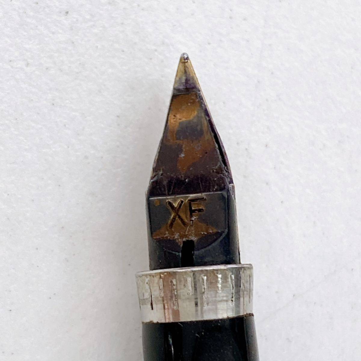 パーカー PARKER 万年筆 0 14K USA IN MADE ゴールドペン先 Cluster