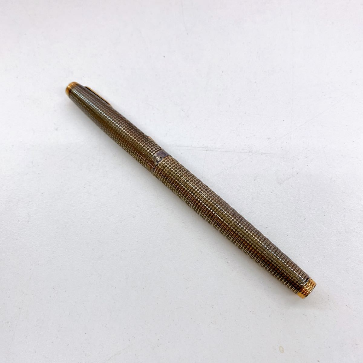 パーカー PARKER 万年筆 0 14K USA IN MADE ゴールドペン先 Cluster