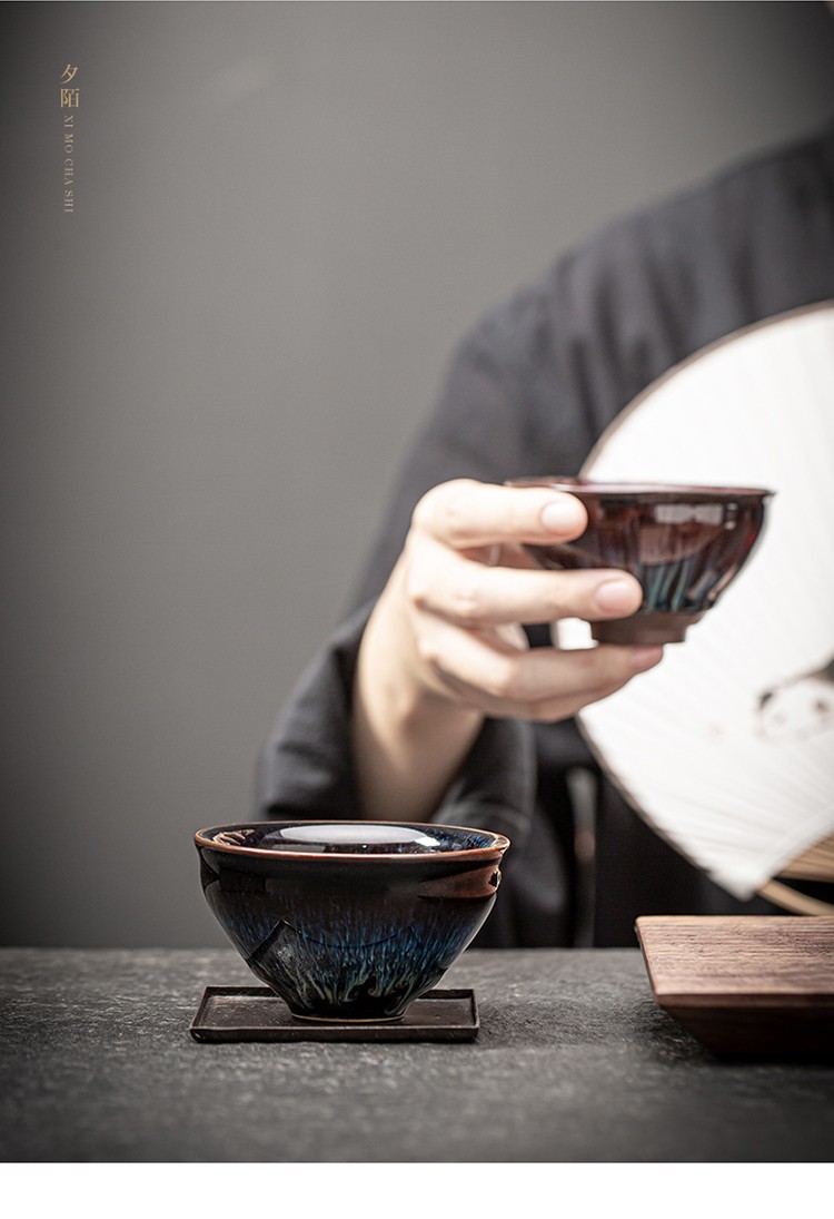 天目茶碗 茶道具 建窯盞 窯変釉 天目 茶碗 油滴天目 曜変天目 中国