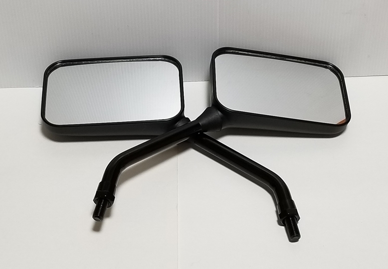 新品　　スズキ GSX系　旧車　純正タイプミラー　（10ｍｍ）左右セット　レプリカ スズキ 旧車 純正タイプ 黒 ☆ 0
