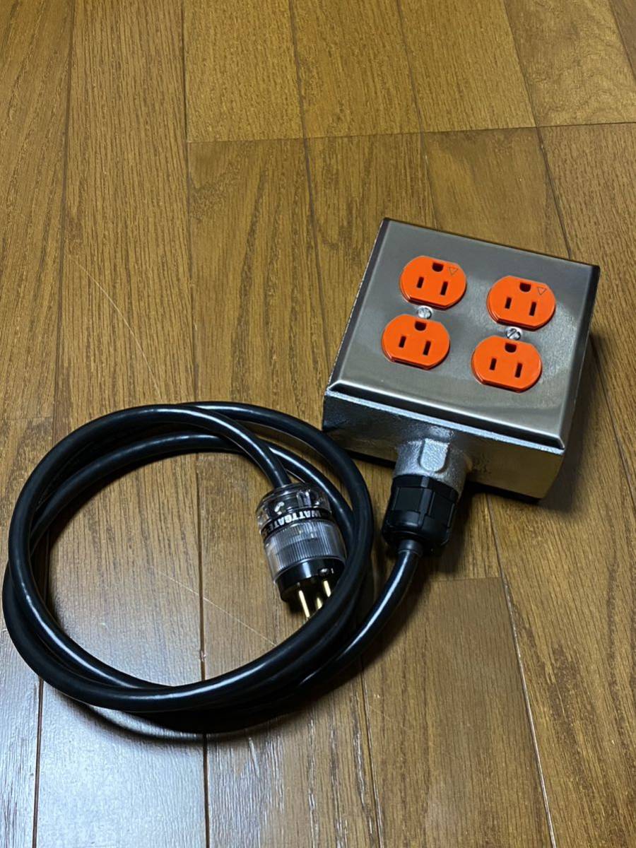 200V専用、WATTGATE シールド重鉄タップ！