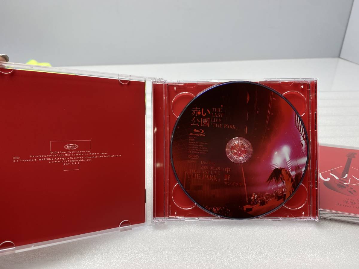 赤い公園 THE LAST LIVE THE PARK 初回生産限定盤 Blu-ray+CD /現状