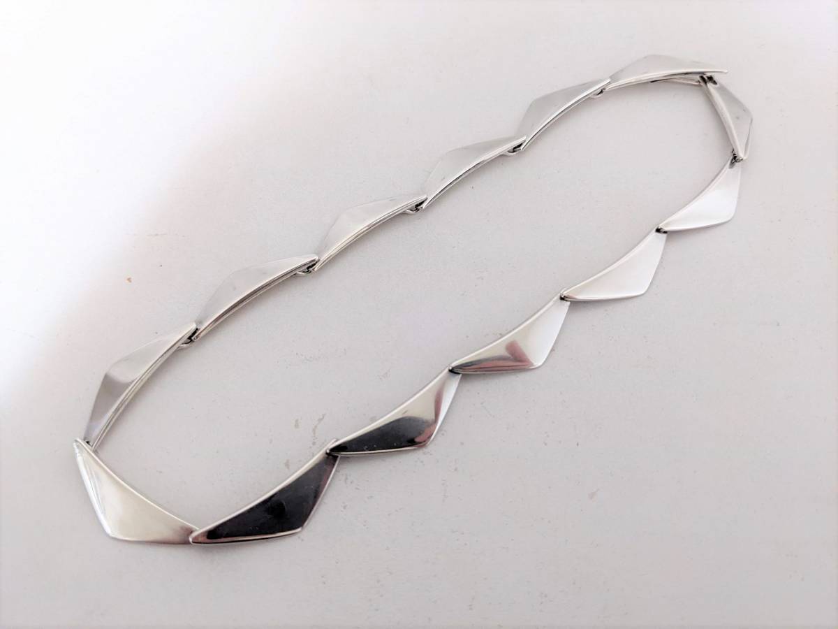 極美品 GEORG JENSEN ジョージジェンセン PEAK ピーク 13links SV925 