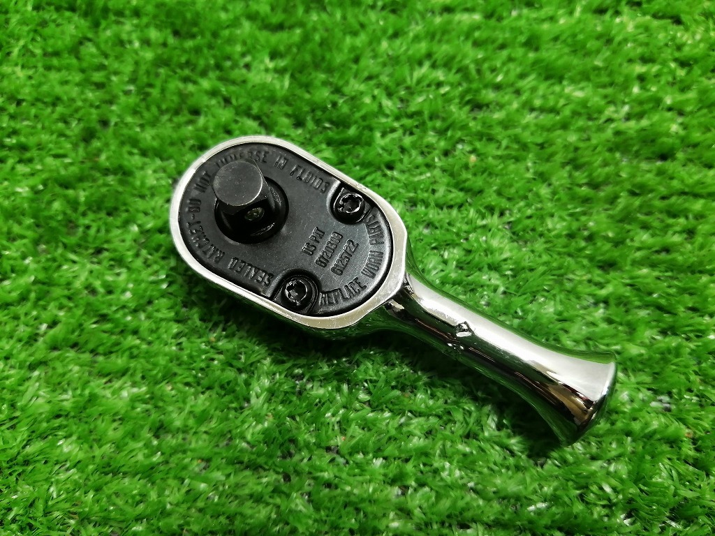 未使用 Snap-on スナップオン 1/4 コンパクトラチェットハンドル TK72