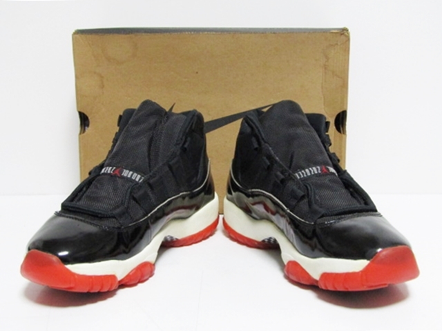 96年製 1996 VTG NIKE AIR JORDAN 11 HIGH OG BRED 130245-062 US7.5 