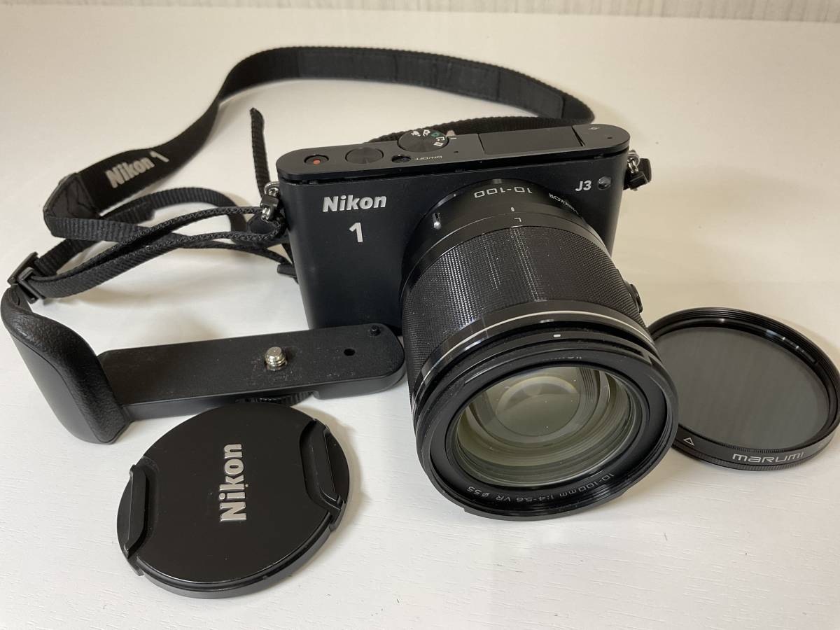 0 Nikon J3 ミラーレス一眼 10-100mm NIKKOR ニコン VR - | ▽ 1:4-5.6