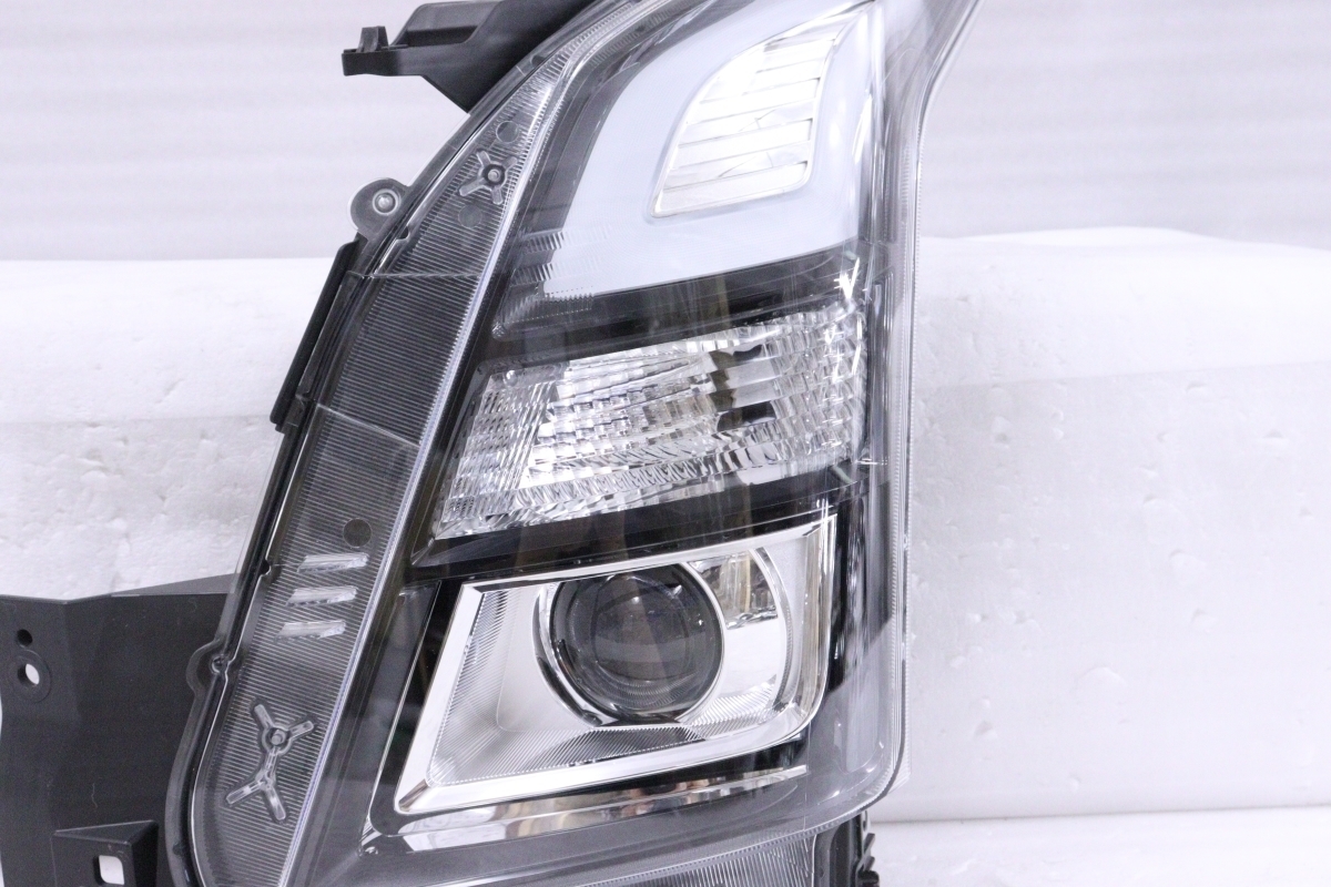 26-1484☆美品☆LED MH35S ワゴンRスティングレー☆左ヘッド
