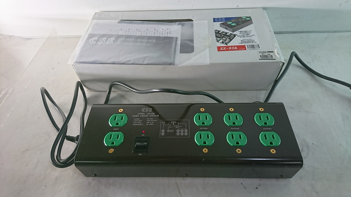 A11-214 ☆CSE ゼロクロススイッチ Zero Cross Switch ZX-80A 電源