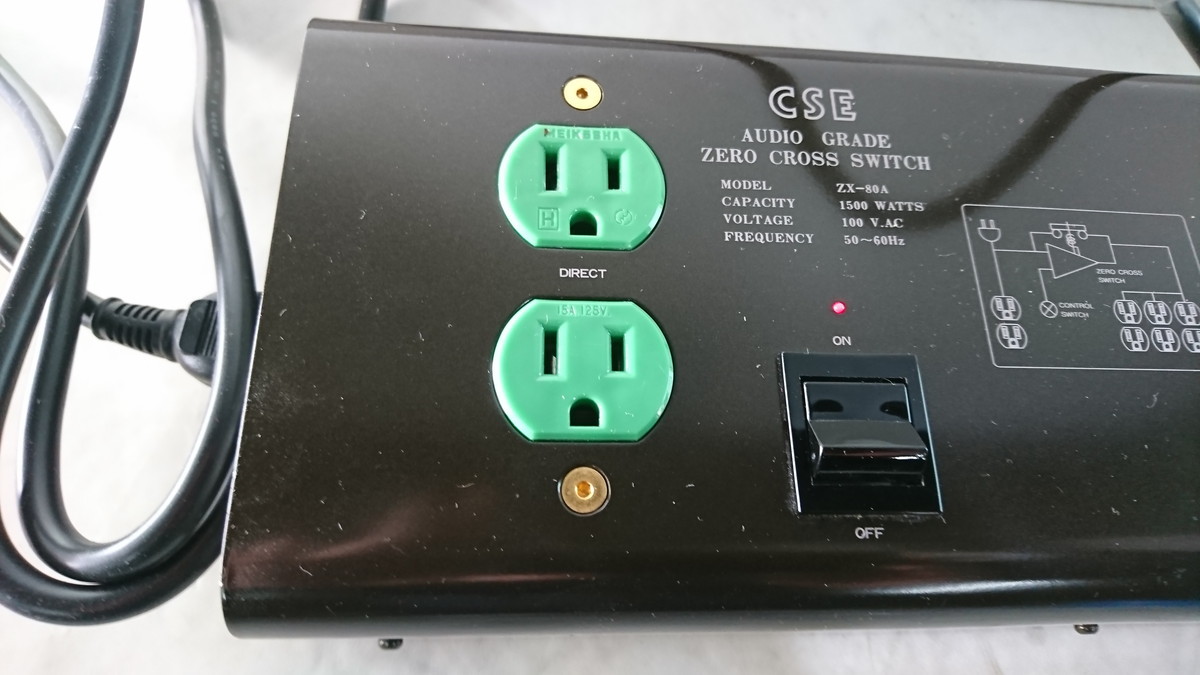 すいっち A11-214 ☆CSE ゼロクロススイッチ Zero Cross Switch ZX-80A 電源