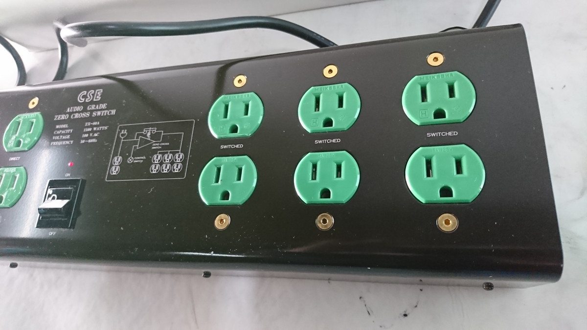 すいっち A11-214 ☆CSE ゼロクロススイッチ Zero Cross Switch ZX-80A 電源