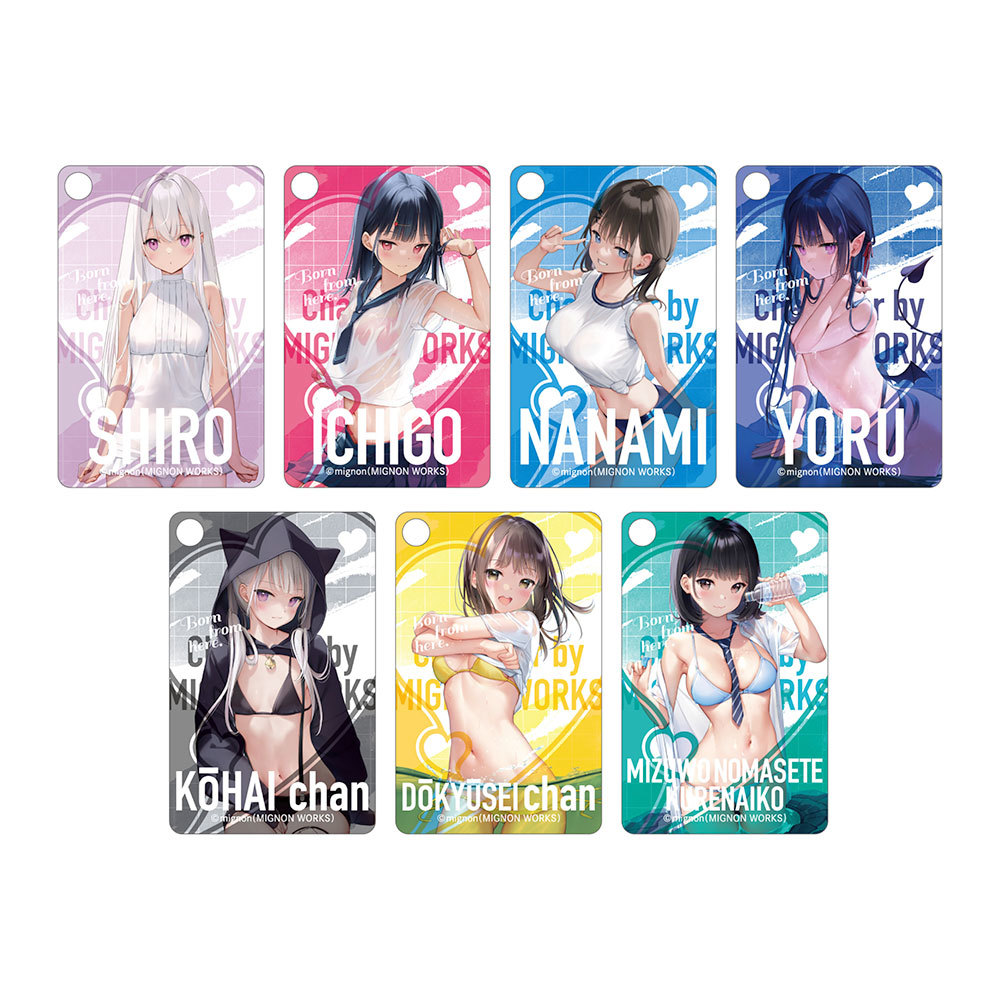 mignon works きらきらジュエルこれくしょん 全7種セット ONLYSHOP ミニョン オンリーショップ限定 Kira-Kira jewel All 7 Types Set