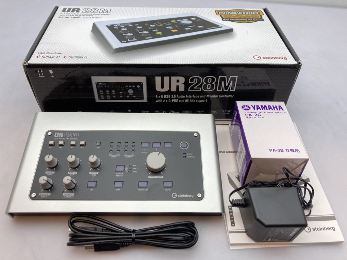 Steinberg UR28M オーディオインターフェース ジャンク Steinberg UR28M オーディオインターフェース/ジャンク ※まとめて取引