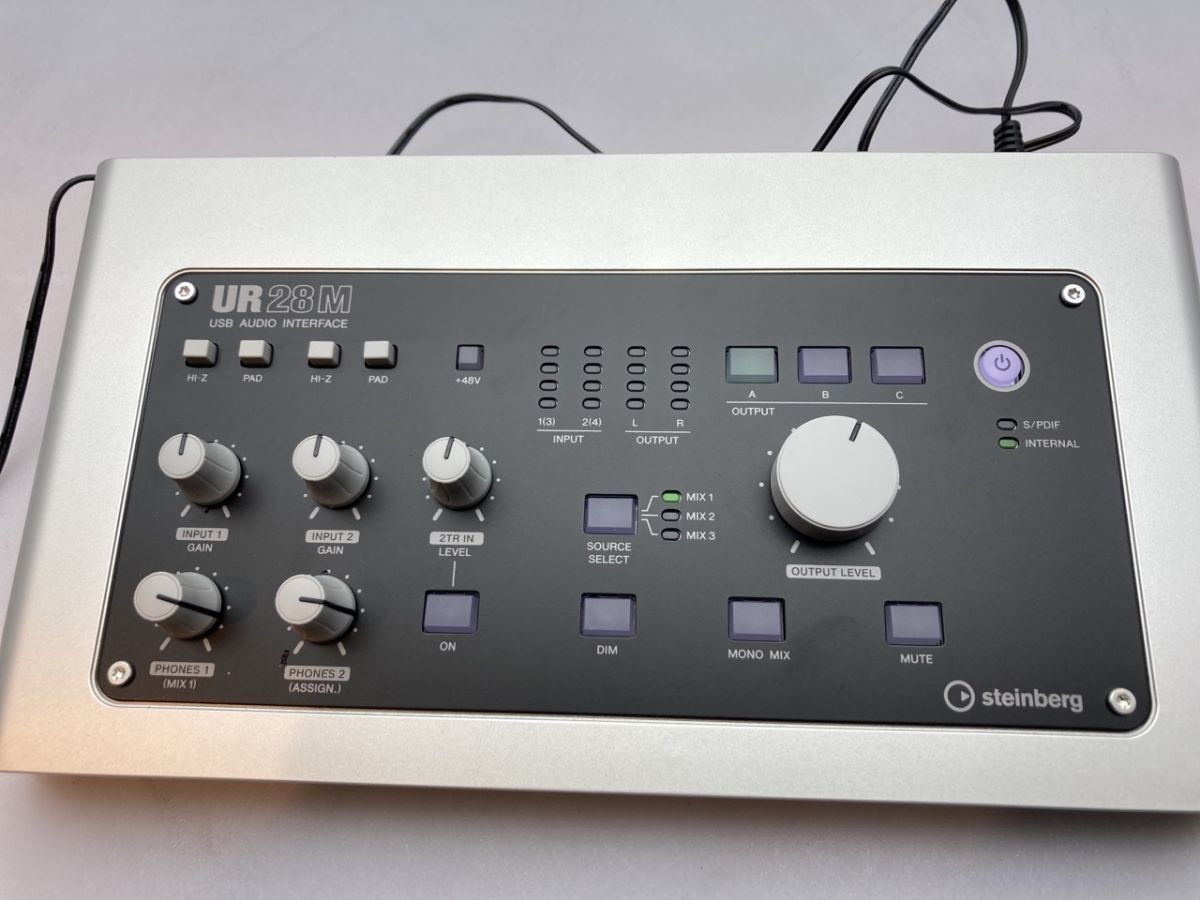 Steinberg UR28M オーディオインターフェース/ジャンク ※まとめて取引