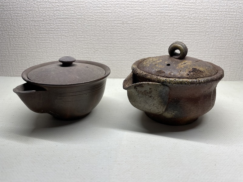 お得，人気SALE 7A2375 ◇平井依作 硝子茶入牙蓋共箱 茶道具 ・茶道具