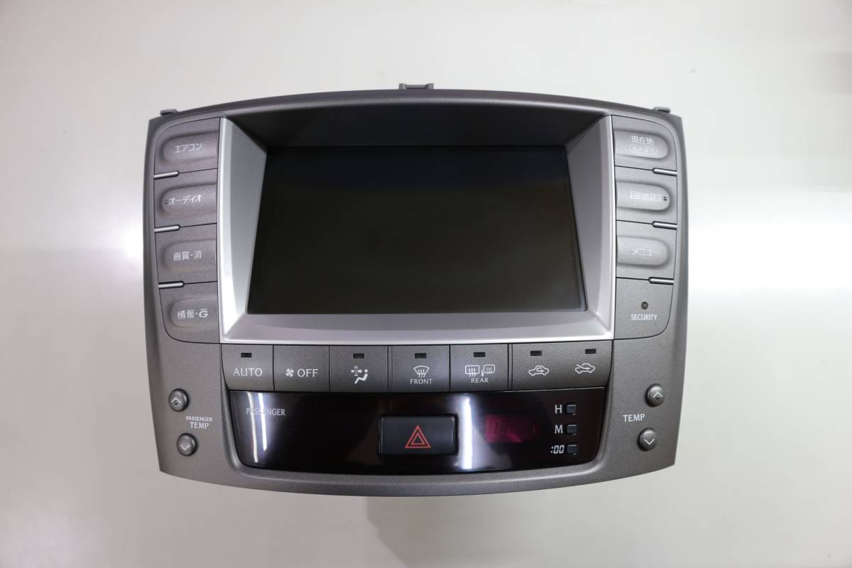 86430-53010 レクサス純正 マルチディスプレイ モニター エアコン 