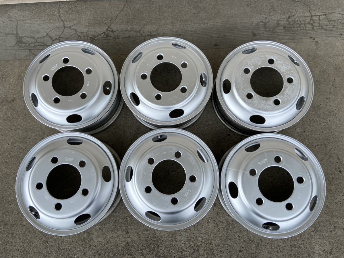 得価，格安 いすゞエルフ日産アトラス コンドル マツダタイタン TOPY TK 16&times;5.5J 116.5-8TC 5穴 両面再塗装 6本セット(ホイール)｜売買されたオークション情報、yahooの商品情報をアーカイブ公開 - オークフ ホイール
