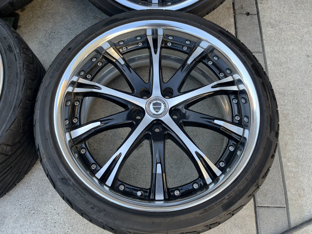 work シュバート SC4 20x8.5j +38 5H114.3 245/35R20 アルファード