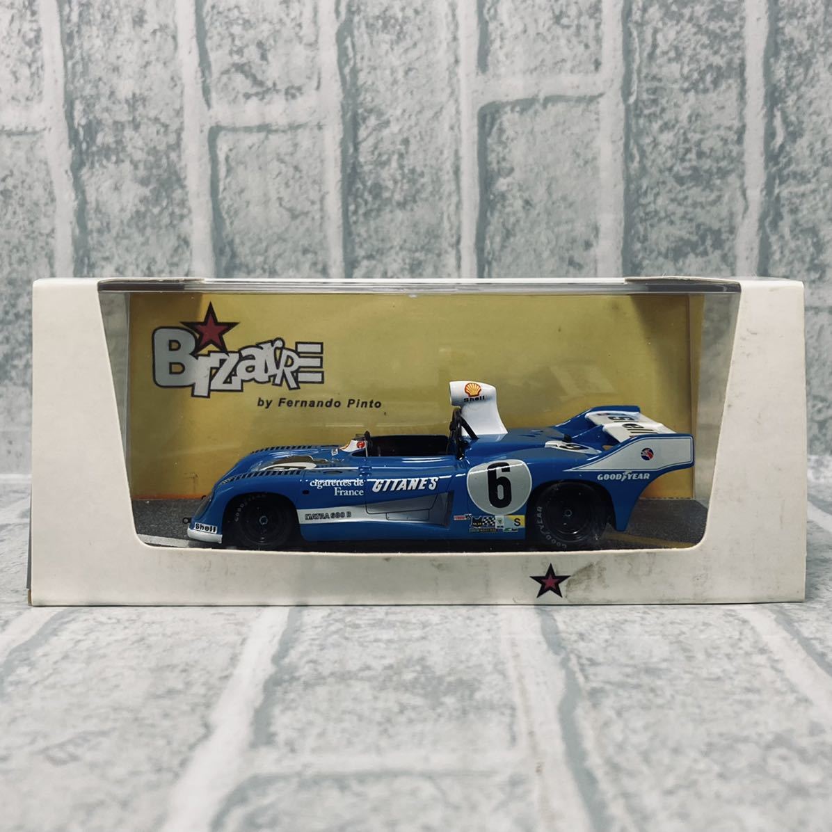絶版品］1/43スケール BizarRE ビザール '74 マトラ MS680B ル・マン