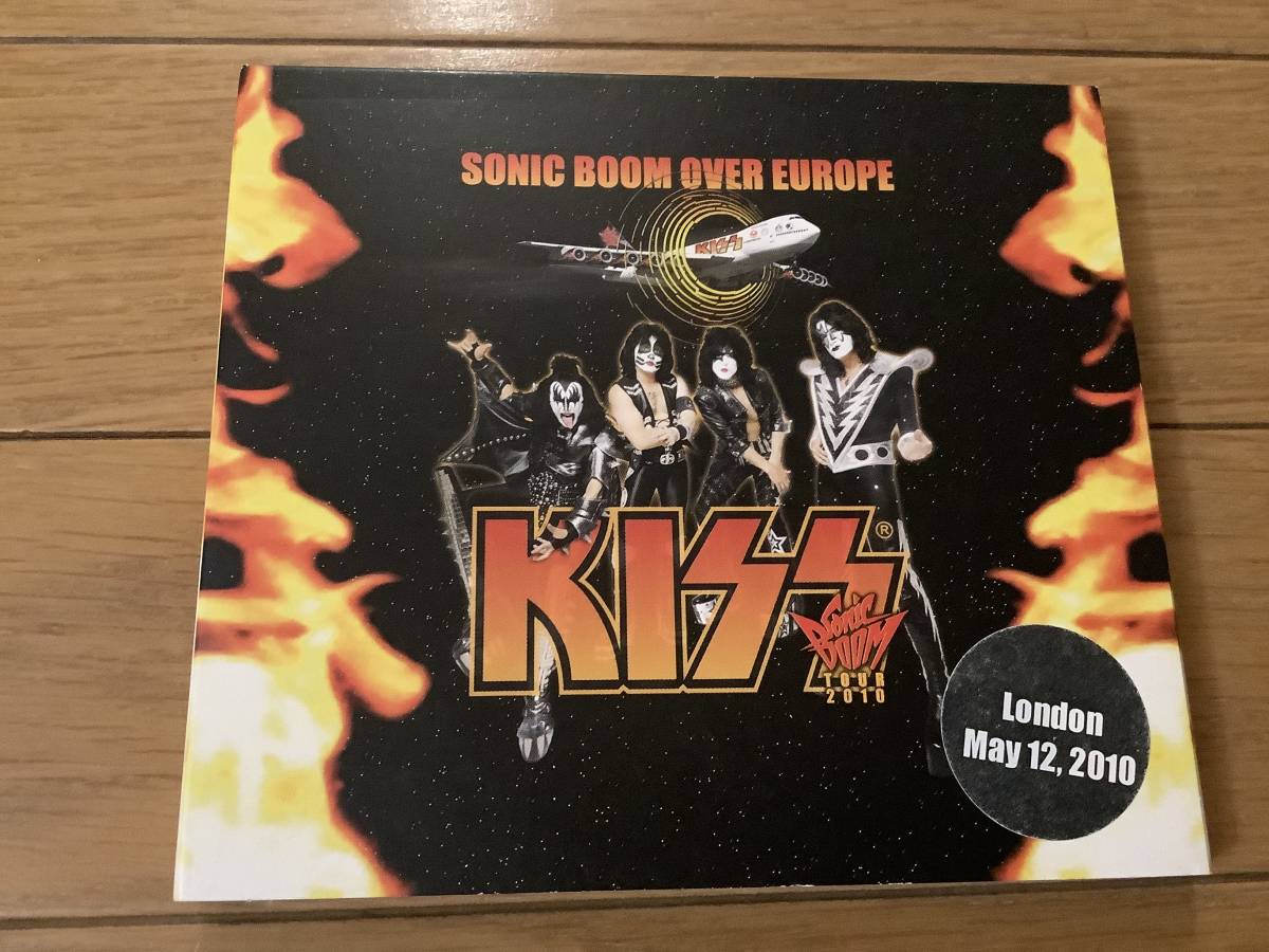 数量限定，本物保証 KISS SONIC BOOM OVER EUROPE / Live In London(Kiss)｜売買されたオークション情報、yahooの商品情報をアーカイブ公開 - オークファン K