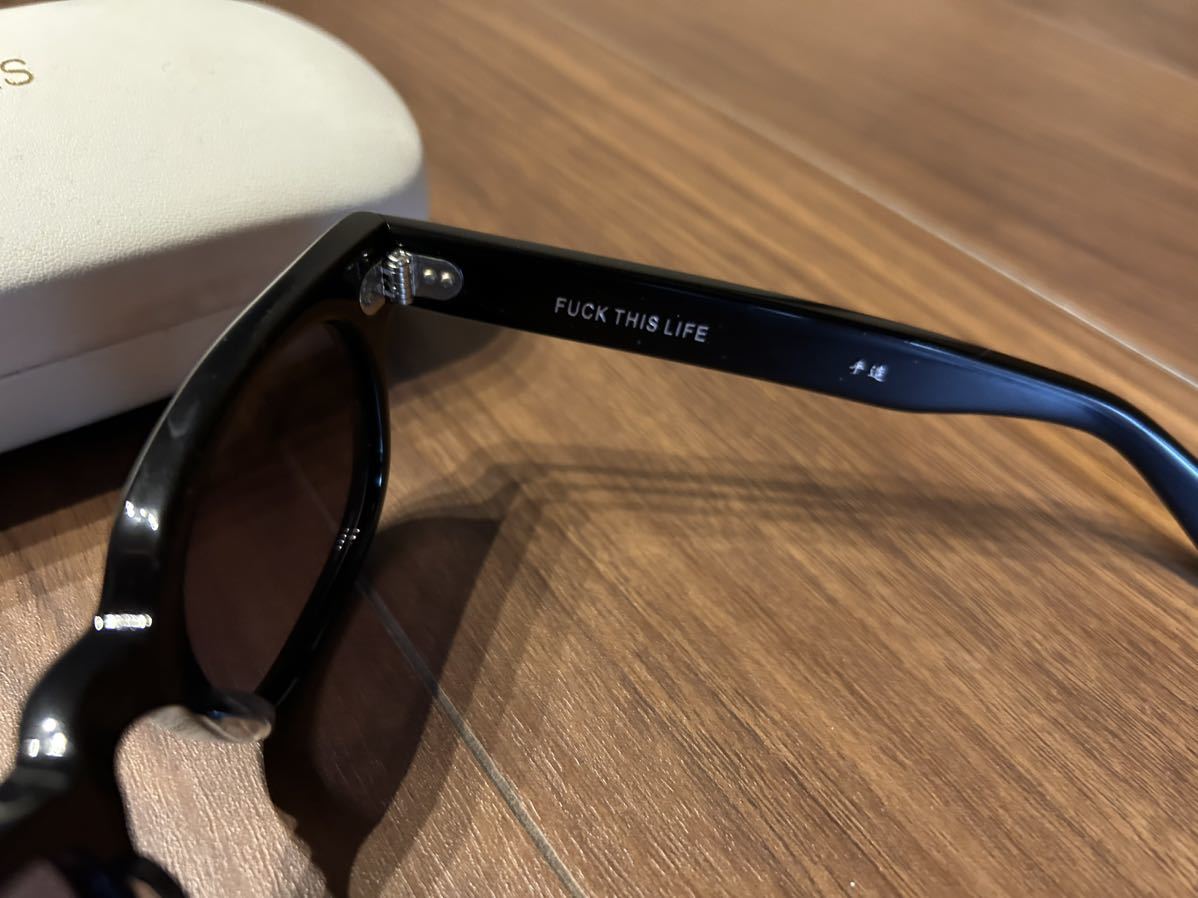 WACKO MARIA ワコマリア サングラス 金子眼鏡 &frasl; | 正規取扱店通販｜CRACKER'S BABIES MARIA（ワコマリア）サングラス GLASSES べっ甲 公式通販 (WACKO メガネ 金子眼鏡&frasl;サングラス&frasl;ウェリントン&frasl;プラスチック&frasl;CLR&frasl;PNK