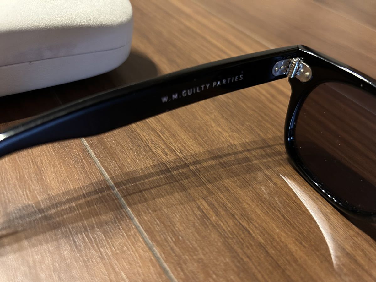 WACKO MARIA ワコマリア サングラス 金子眼鏡 &frasl; | 正規取扱店通販｜CRACKER'S BABIES MARIA（ワコマリア）サングラス GLASSES べっ甲 公式通販 (WACKO メガネ 金子眼鏡&frasl;サングラス&frasl;ウェリントン&frasl;プラスチック&frasl;CLR&frasl;PNK