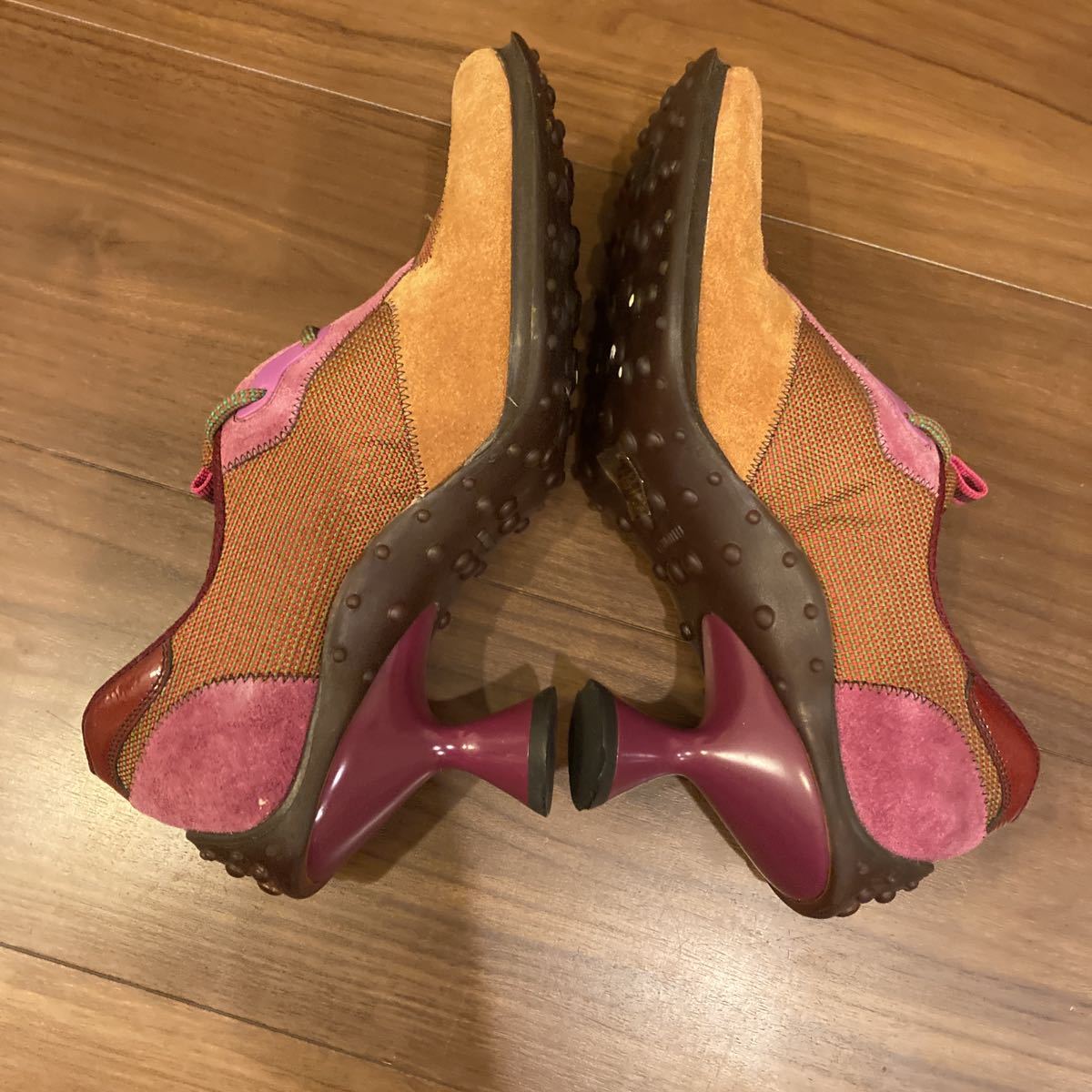 美品！ミュウミュウ miumiu パンプス スニーカーパンプス シューズ 