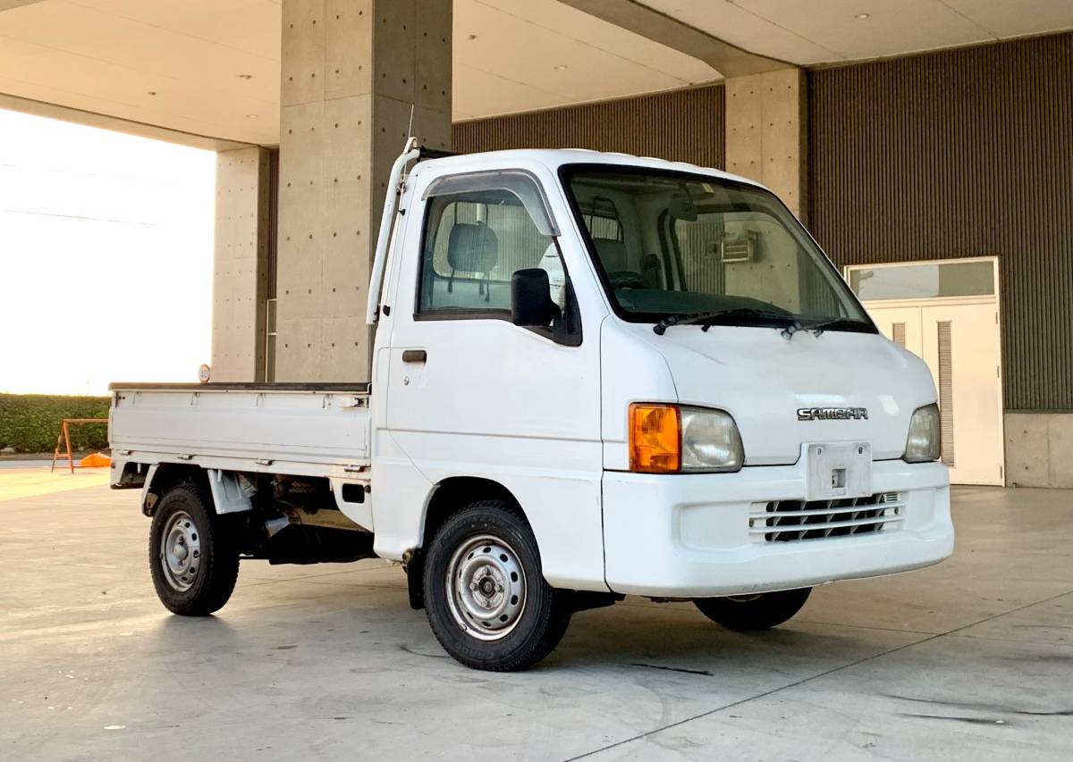 平成12年 スバル サンバー トラック 4WD! エアコン! エアバック! 機関 