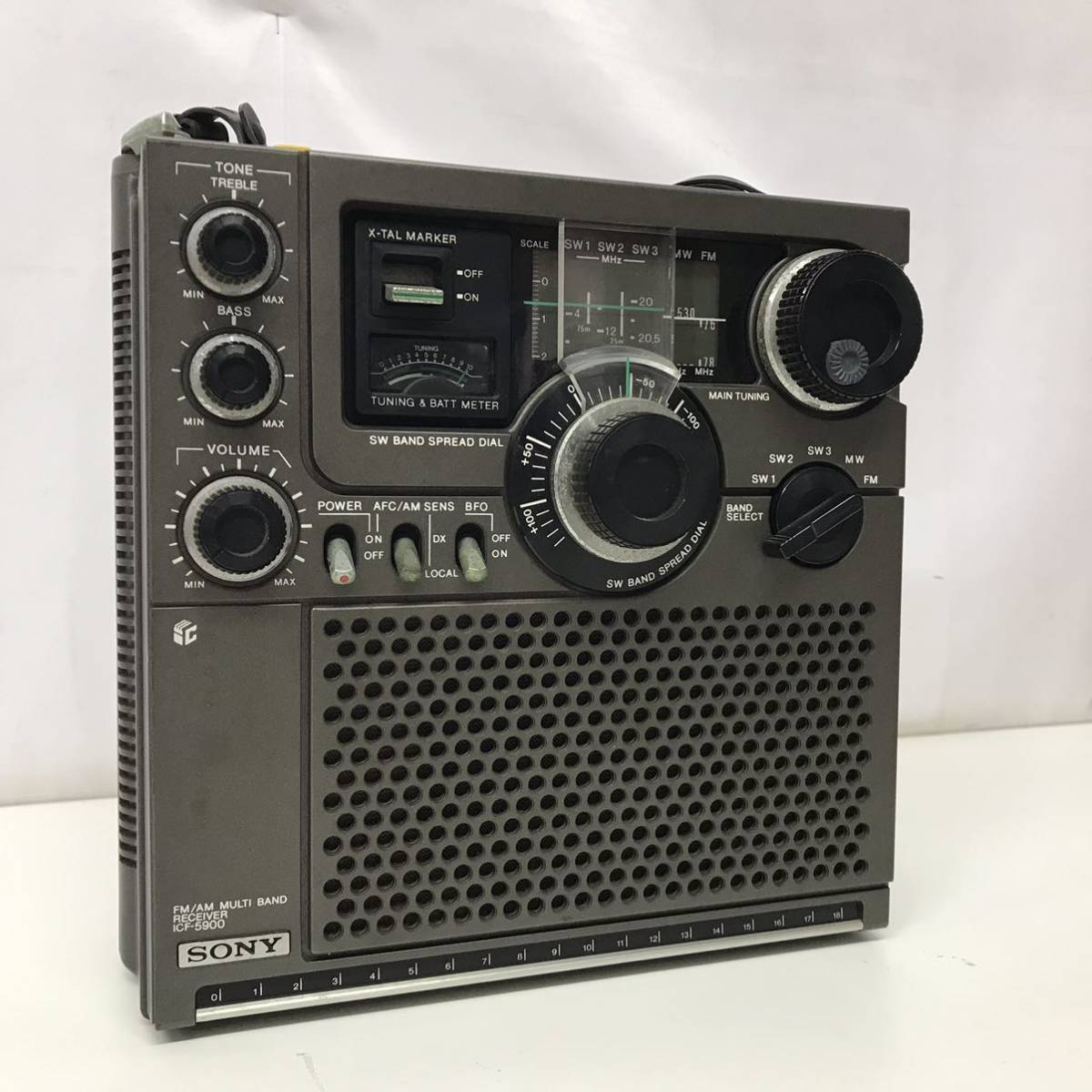 【最安値，定番】 SONY ソニー ICF-5900 スカイセンサー FM/AM MULTI BAND RECEIVER 29709(一般)｜売買されたオークション情報、yahooの商品情報をアーカイブ公開 - オークファン 一般