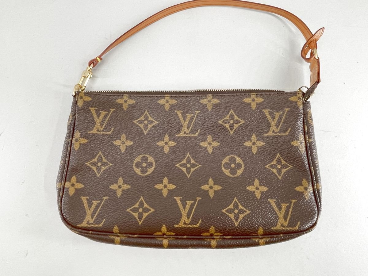 1円～ LOUIS VUITTON モノグラム ポシェット・アクセソワール 美品[03 