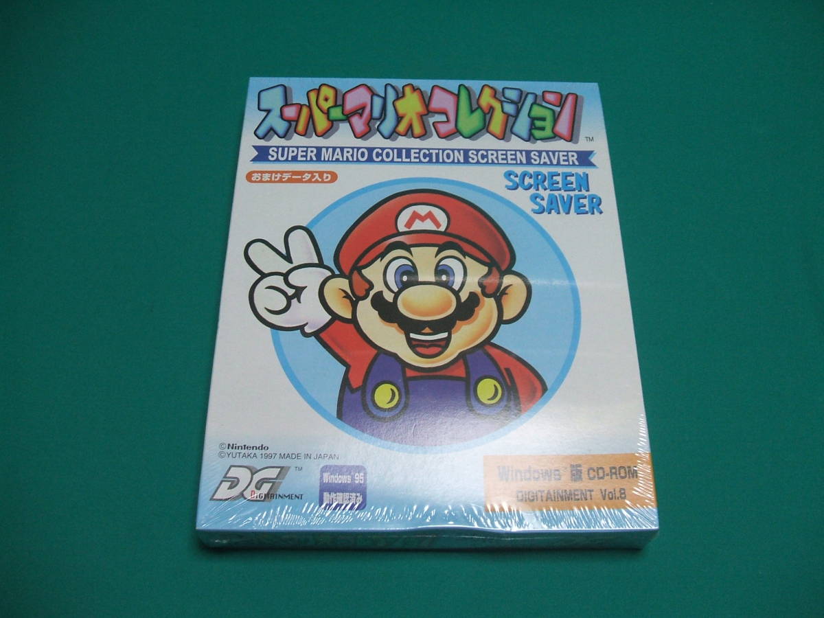 希少！】バンダイ CD-ROM版 Nintendo スーパーマリオコレクション 