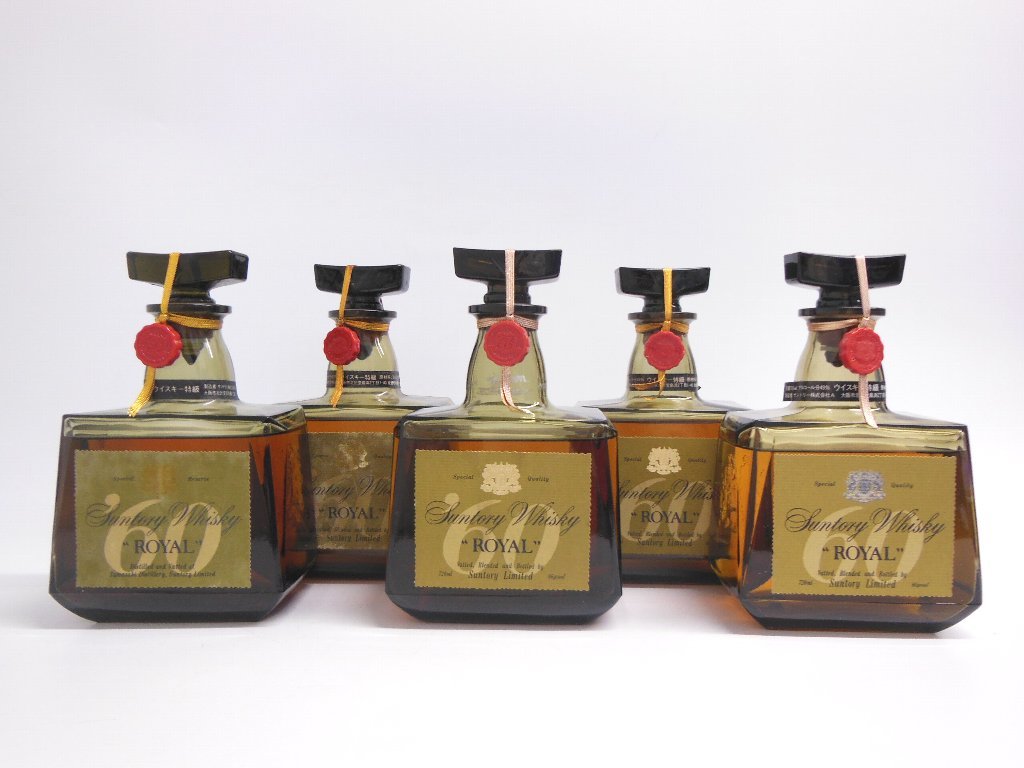 サントリー ローヤル60 5本セット ※訳アリ品 サントリー ローヤル