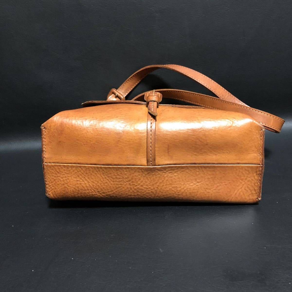 美品☆ゲンテン genten ナチュラ感たっぷり ミニショルダーバッグ 