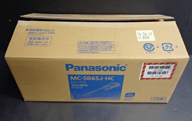 □【未使用】Panasonic/パナソニック コードレス スティック型 掃除機