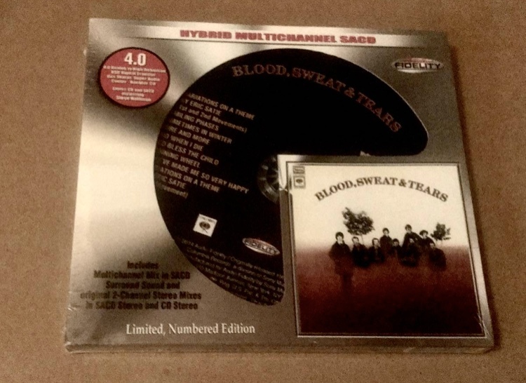 SALE，品質保証 BLOOD SWEAT&TEARS blood sweat and tears SACD Audio Fidelity ブラッド スウェット＆ティアーズ 血と汗と涙 BST 廃盤(B)｜売買されたオークション情報、yahooの商品情報をアーカイブ公開 - オークファン B