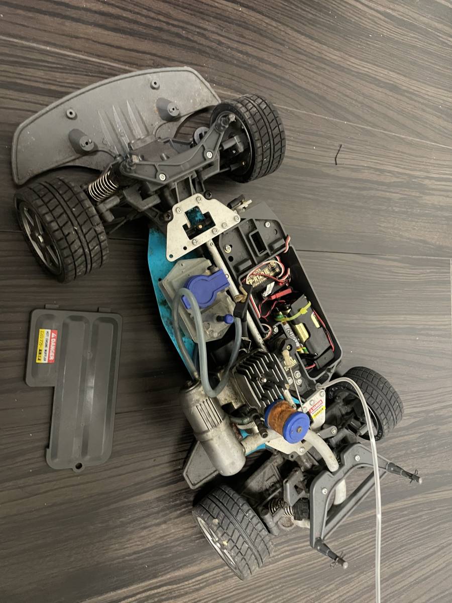 タミヤ グローエンジン ラジコン 日産 R390 GT1 MGX-MK1 1/8 プロポ