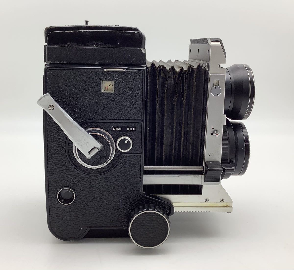 ③ ジャンク MAMIYA C330 Professional 二眼レフカメラ 蛇腹カメラ本体